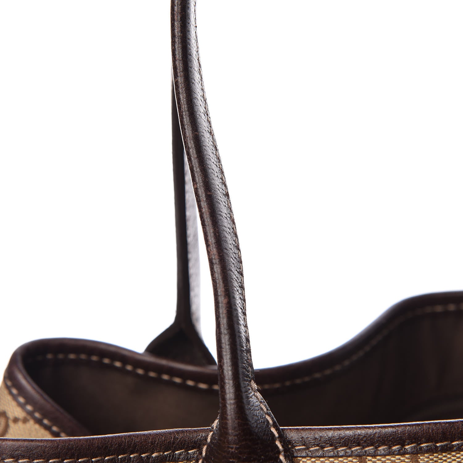 Gucci Monogram Medium Princy Tote Dark Brown 12 of 20