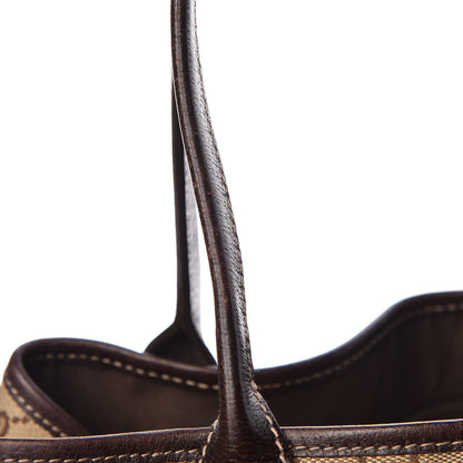 Gucci Monogram Medium Princy Tote Dark Brown 12 of 20