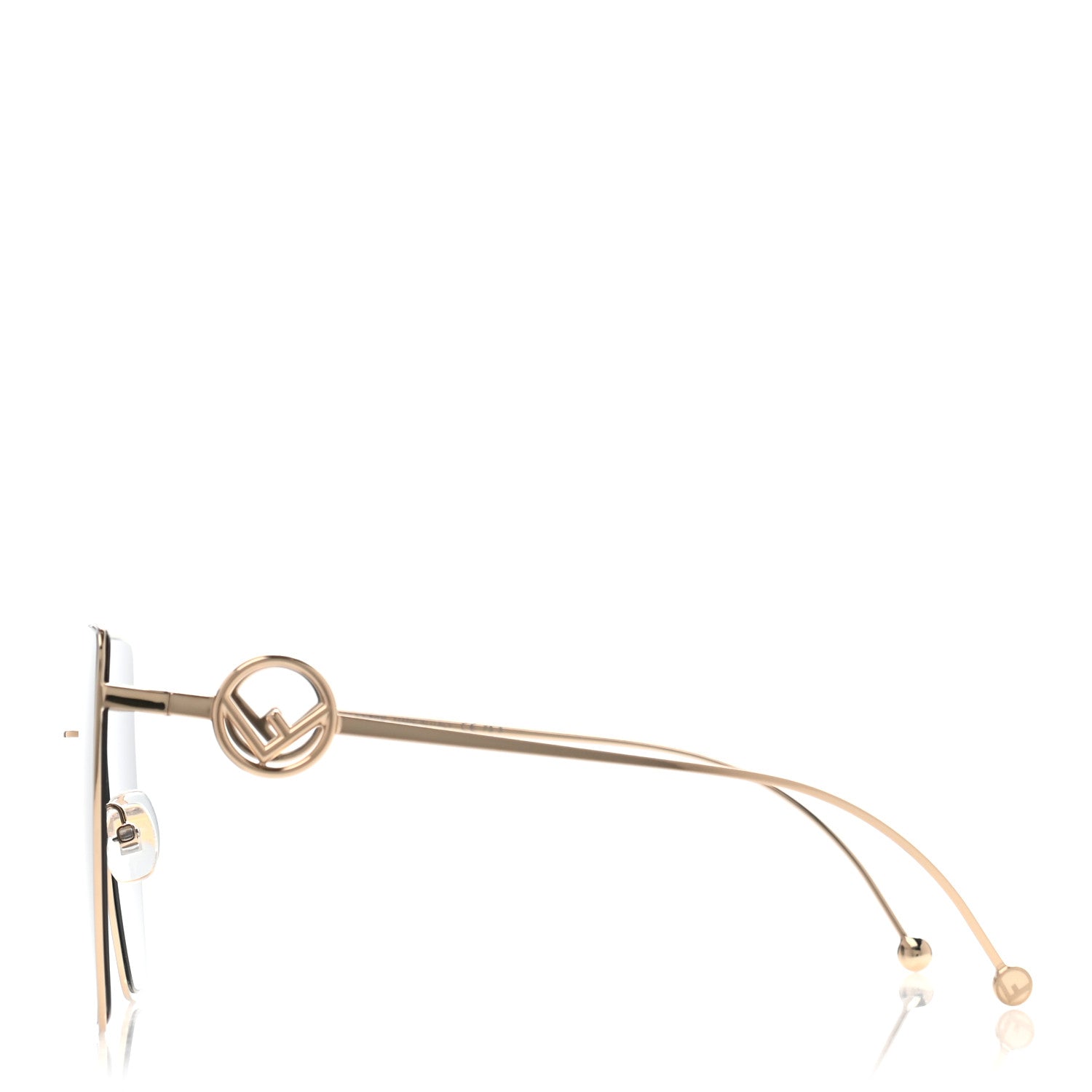 Fendi Metal F is Fendi Sunglasses FF 0323/S Gold 4 of 7