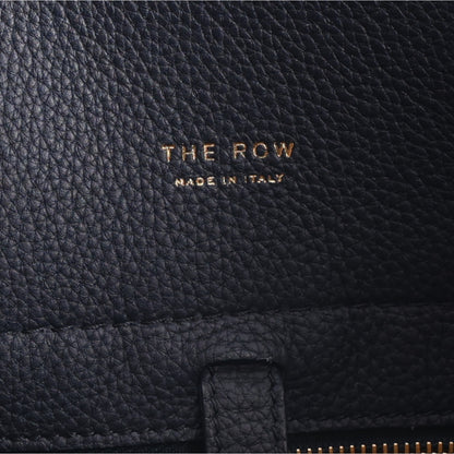 The Row Matte Grained Calfskin Soft Margaux 15 Dark Navy 6 of 9