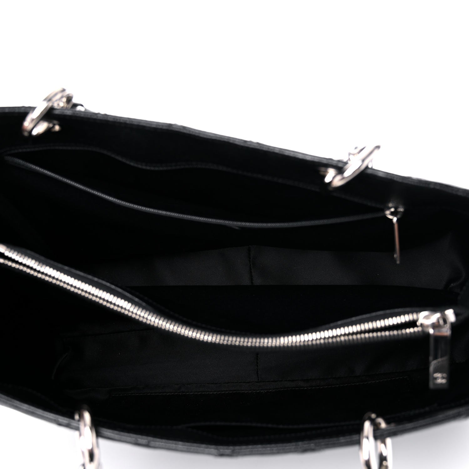 Chanel Caviar Quilted Grand Shopping Tote GST Black 5 of 12
