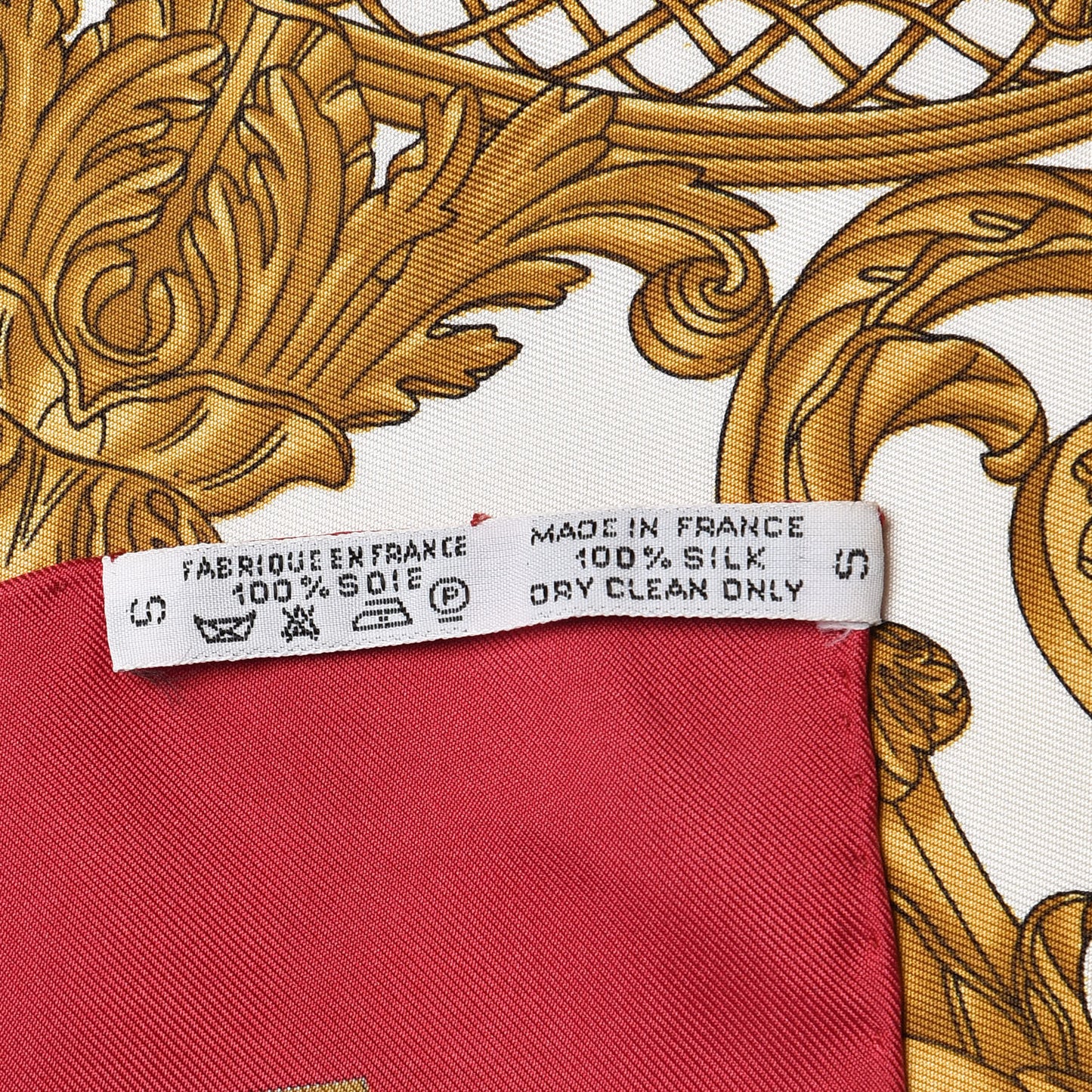 Silk Les Tuileries Scarf 90