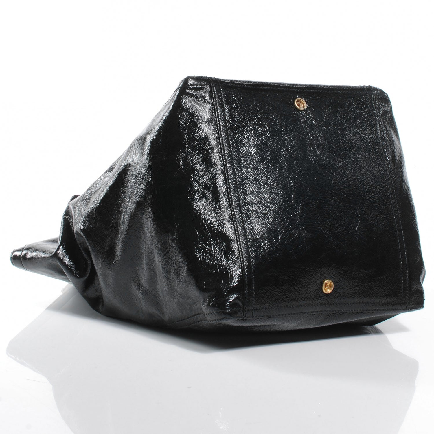 Saint Laurent Patent Medium Downtown Black 4 of 7