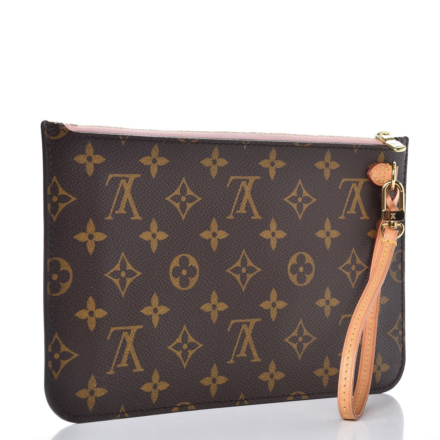 Louis Vuitton Monogram Neverfull MM GM Pochette Rose Ballerine 3 of 7