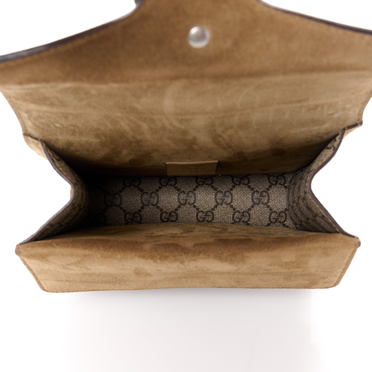 GG Supreme Monogram Mini Dionysus Shoulder Bag Taupe