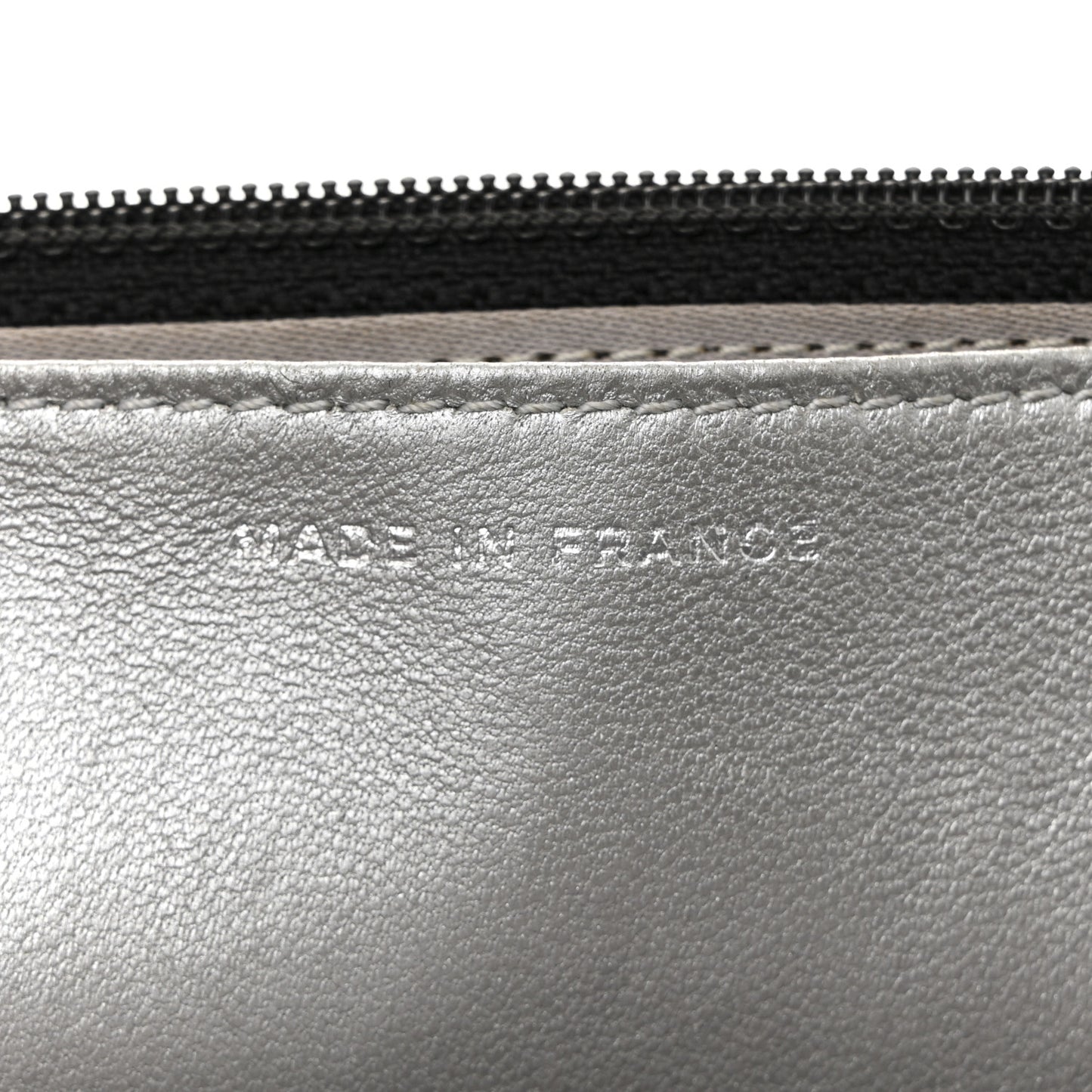 Lambskin Camellia Embossed Wallet on Chain WOC