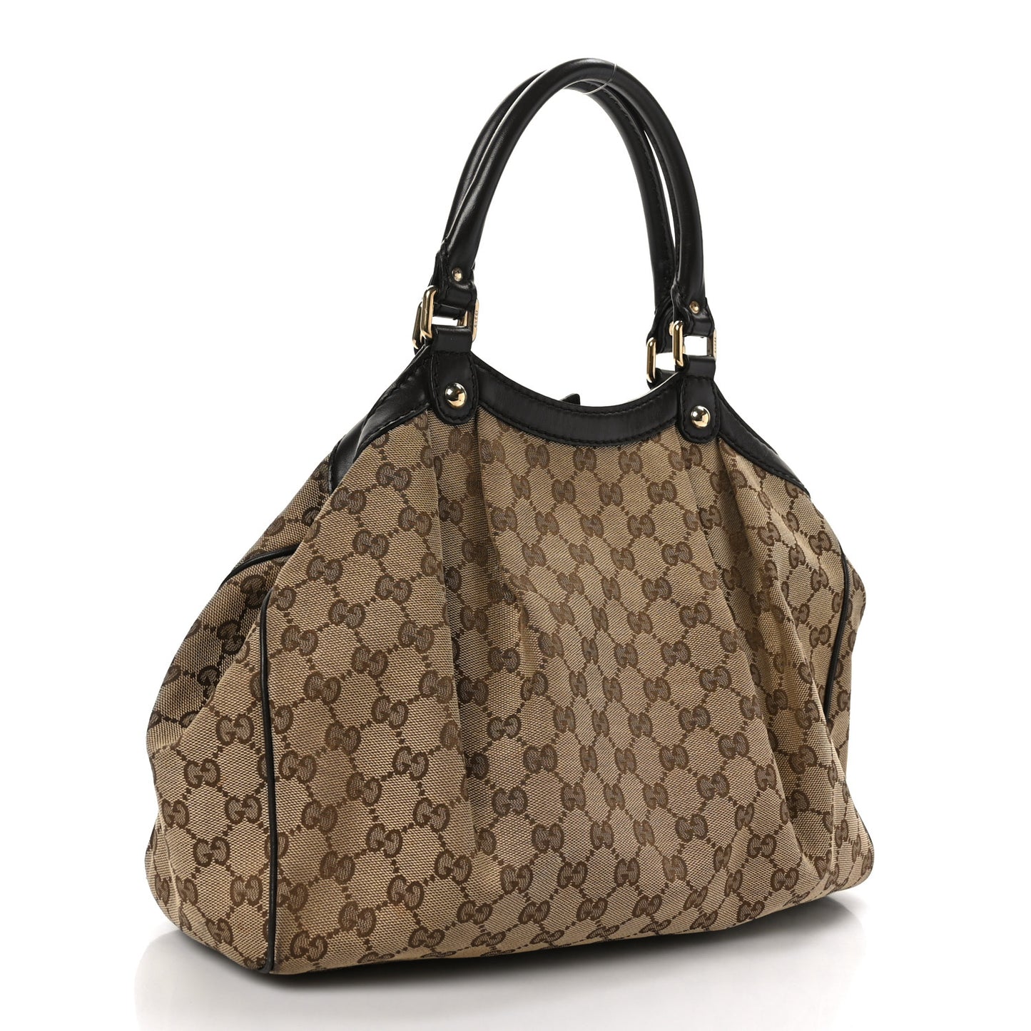 Monogram Medium Sukey Tote Dark Brown