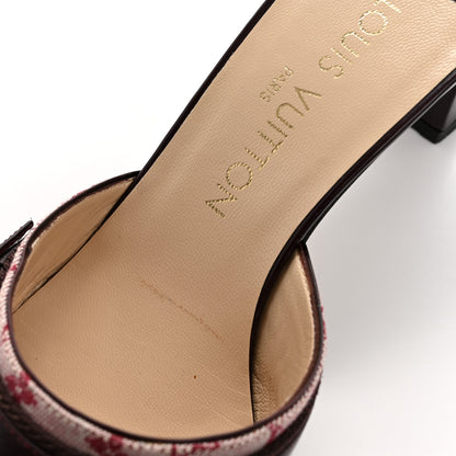 Louis Vuitton Monogram Mini Lin Mules 36 Cherry 10 of 10