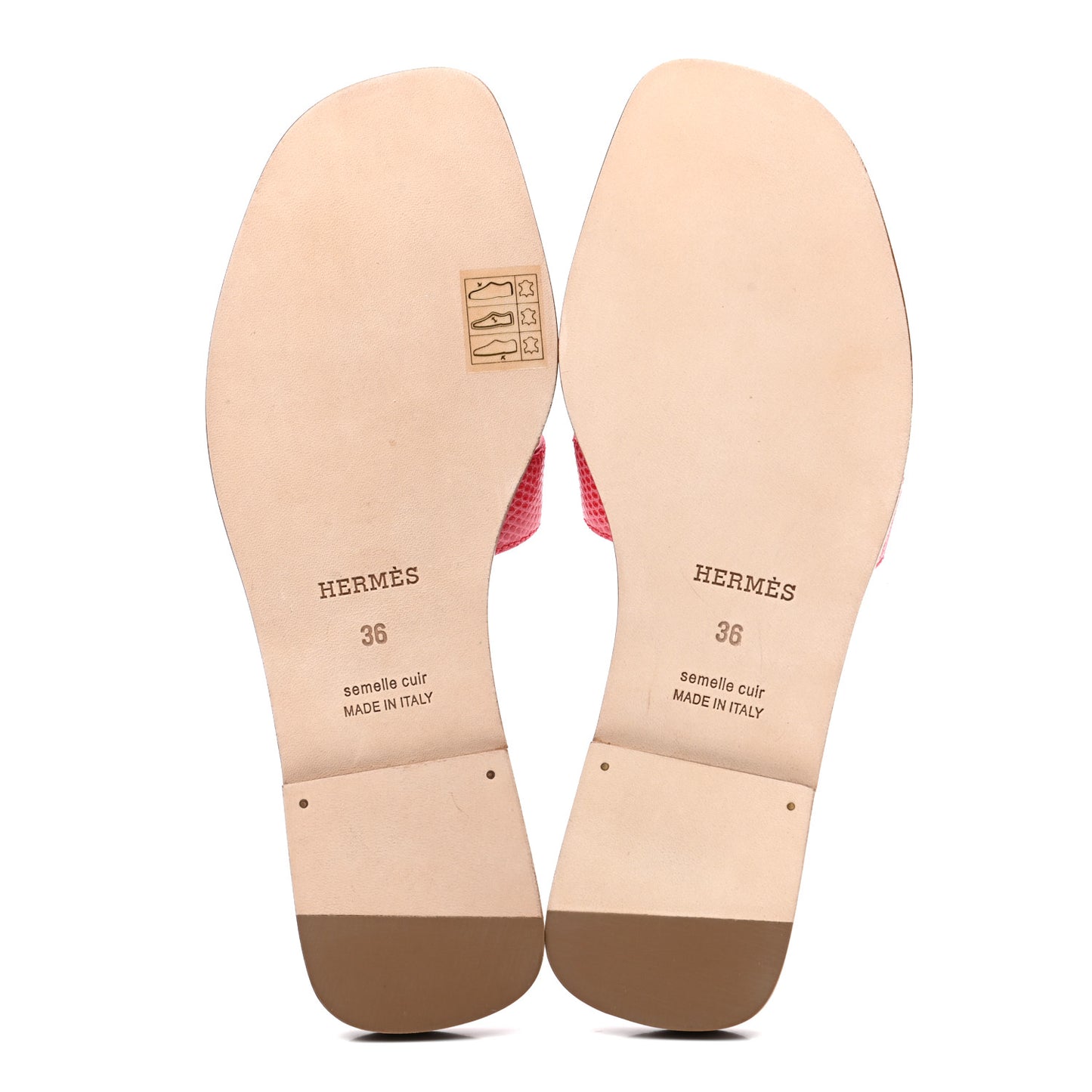 Lizard Oran Sandals 36 Pavot