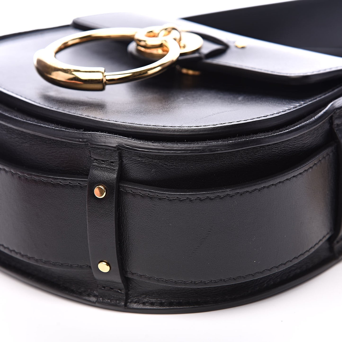 Calfskin Small Tess Bag Black
