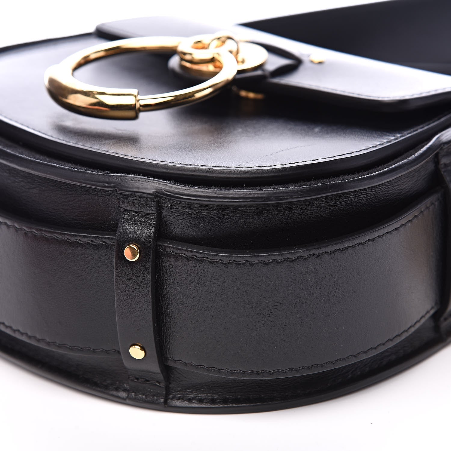 Chloe Calfskin Small Tess Bag Black 10 of 13