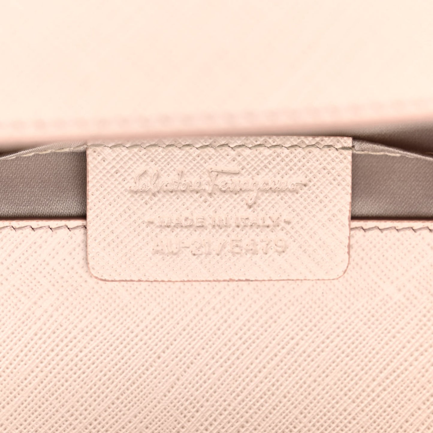 Hammered Calfskin Mini Vara Bow Crossbody Bag