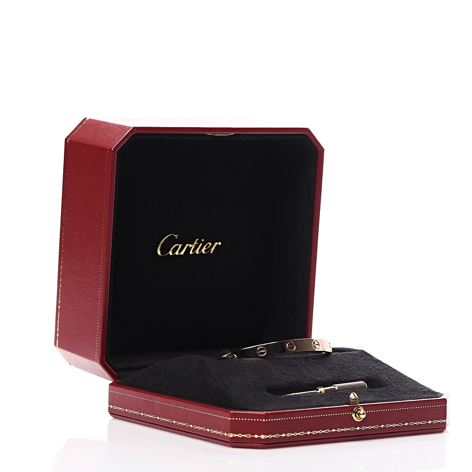 Cartier 18K Pink Gold LOVE Bracelet 16 6 of 6
