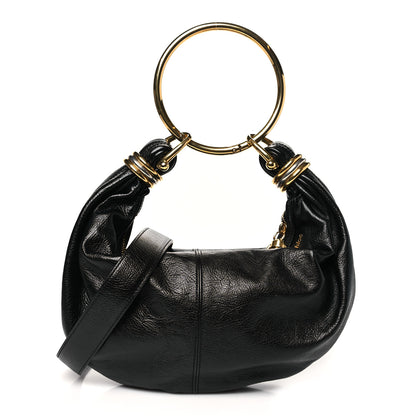 Chloe Grained Calfskin Small Bracelet Hobo Bag Black 1 of 10