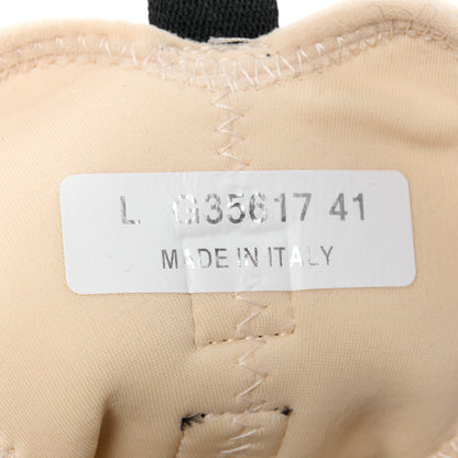 Chanel Velvet Calfskin Mixed Fibers CC Sneakers 41 Beige 8 of 8