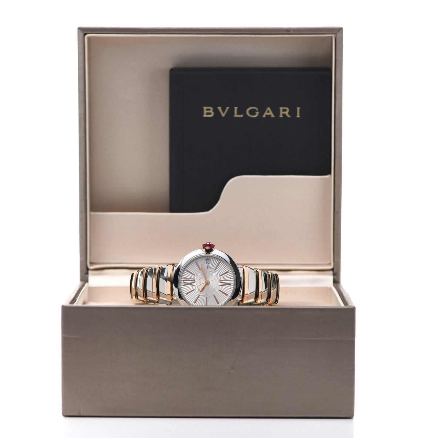 Stainless Steel 18K Rose Gold 33mm LVCEA Automatic Watch