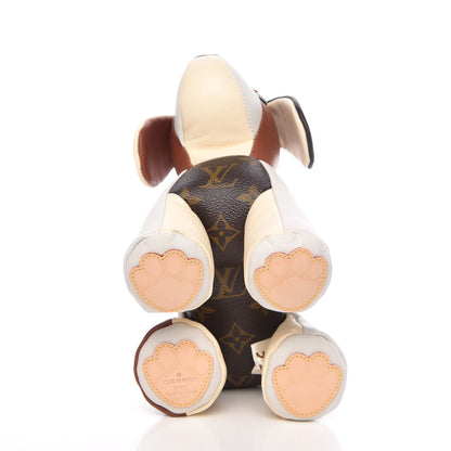 Louis Vuitton Calfskin Monogram Doudou Oscar Dog Beige 5 of 6