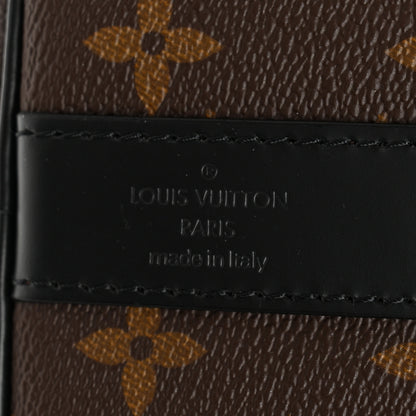 Louis Vuitton Monogram Macassar Keepall Bandouliere 55 5 of 9