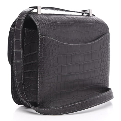 Hermes Matte Alligator Constance 24 Graphite 3 of 18