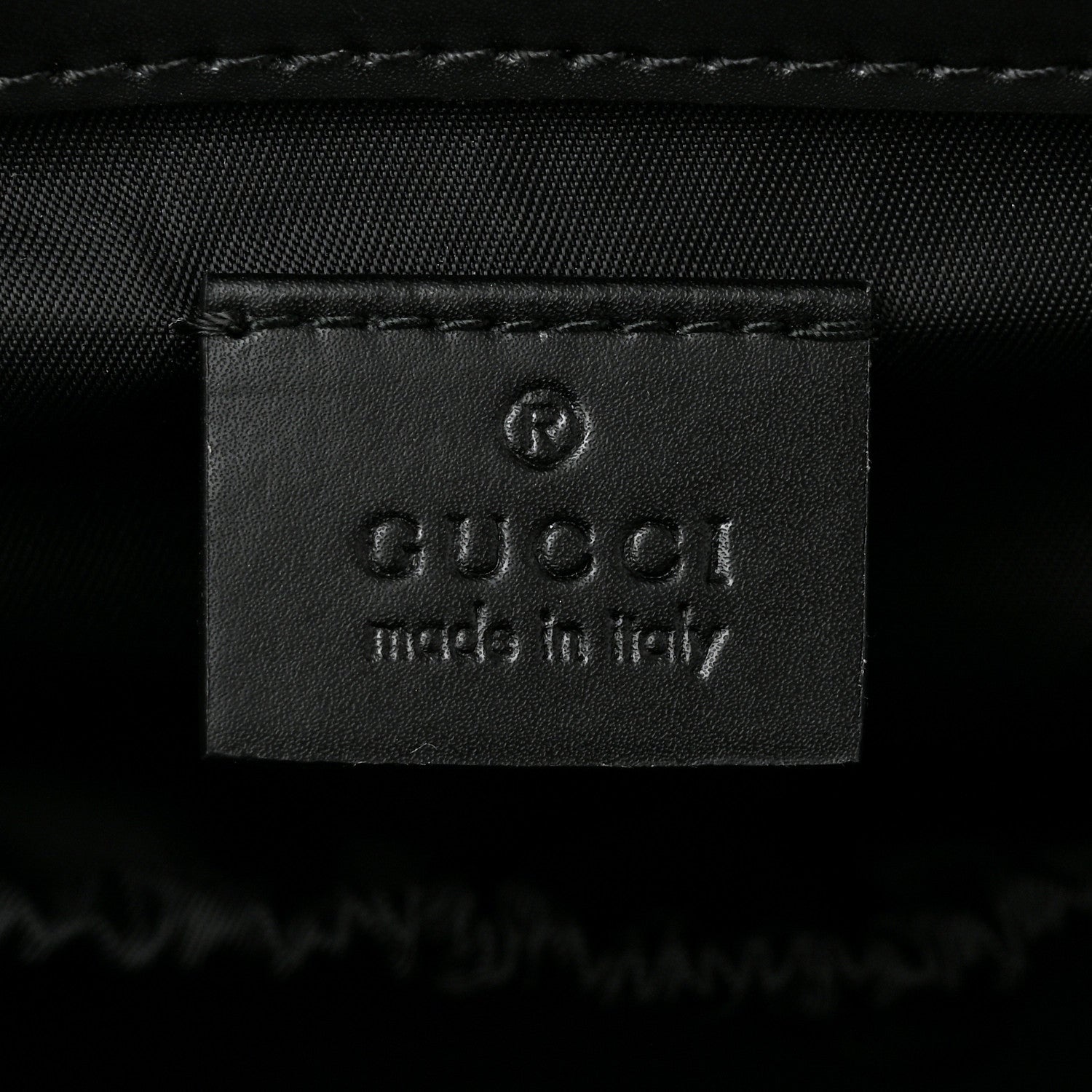 Gucci GG Supreme Monogram Web Messenger Diaper Bag Black Grey 6 of 10