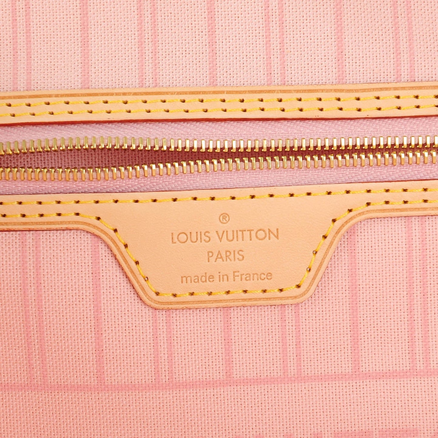 Damier Azur Neverfull MM Rose Ballerine