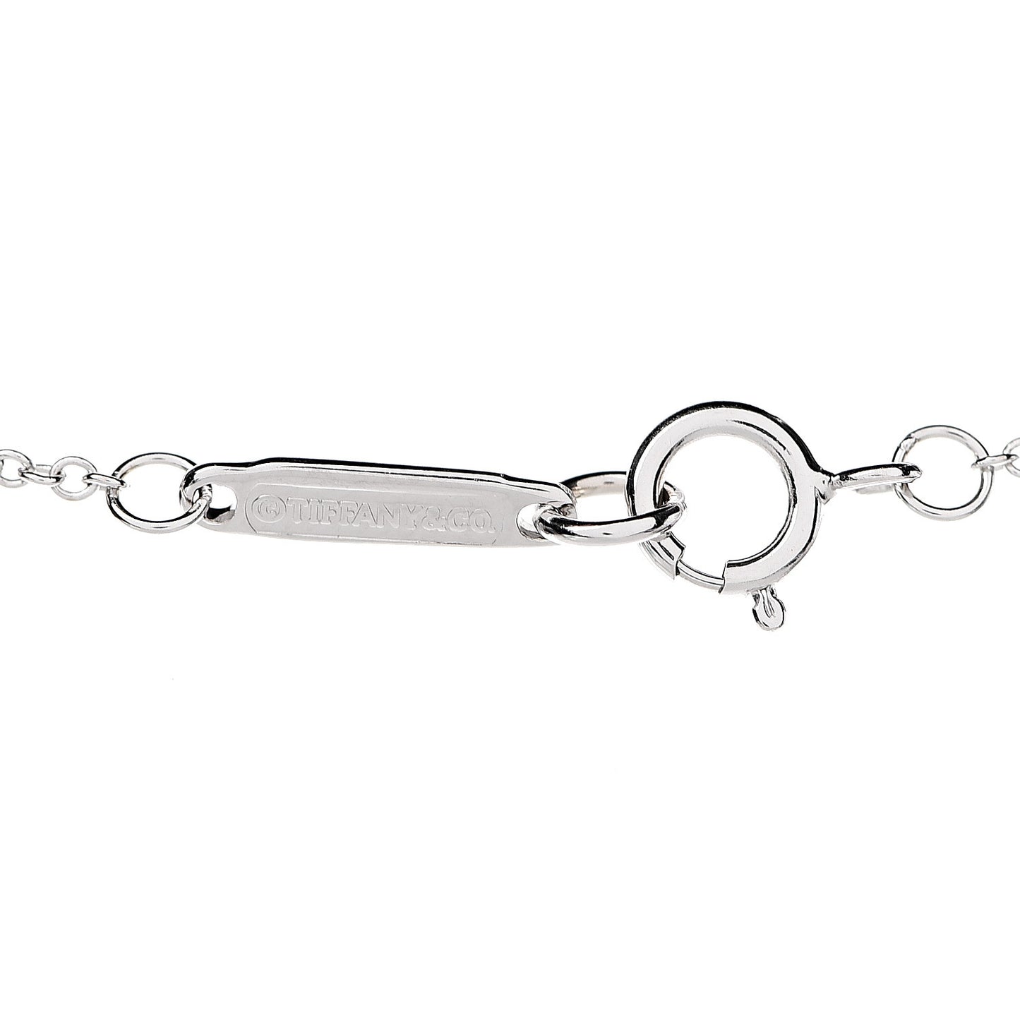 18K White Gold Diamond Atlas Bar Pendant Necklace