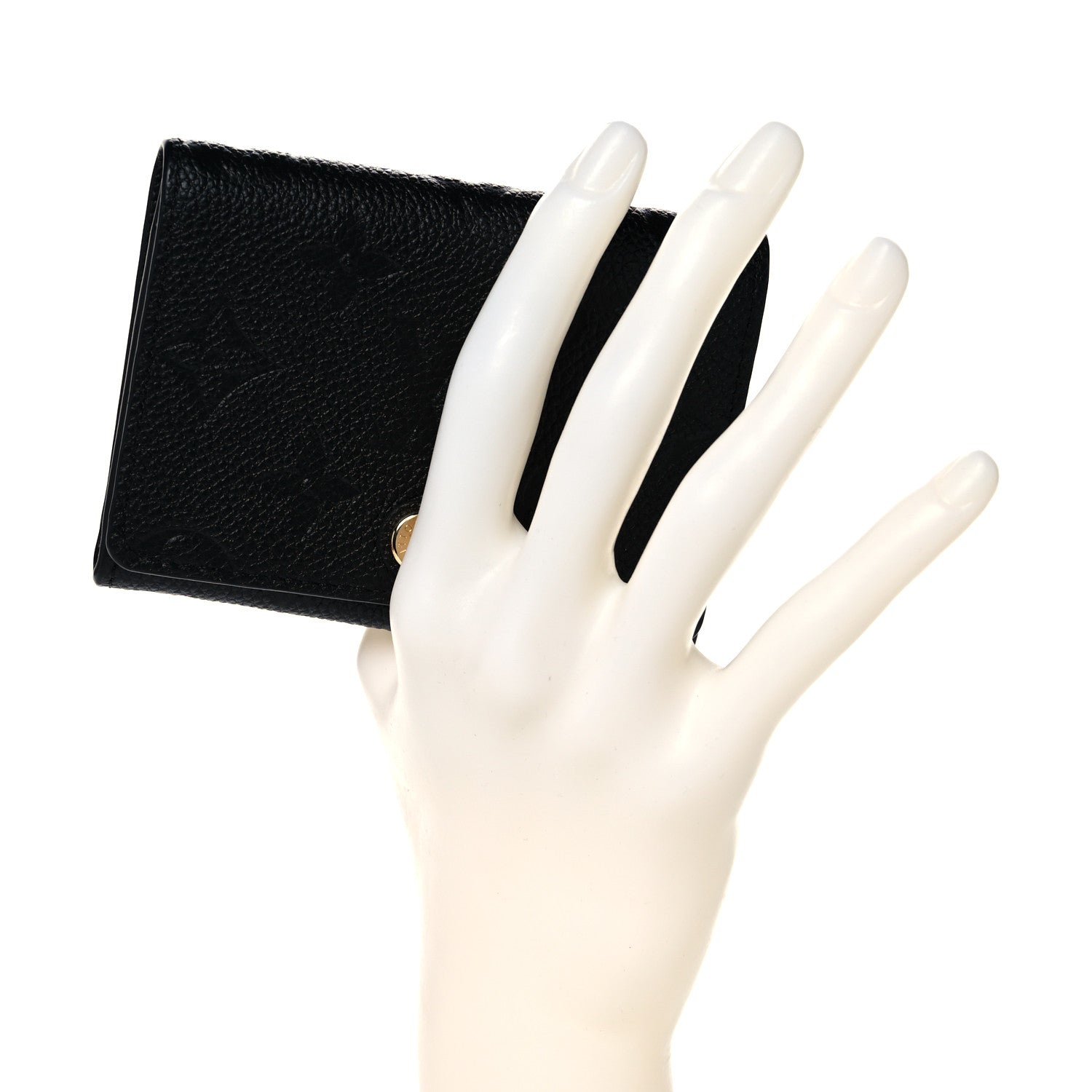 Louis Vuitton Empreinte Business Card Holder Black 2 of 8