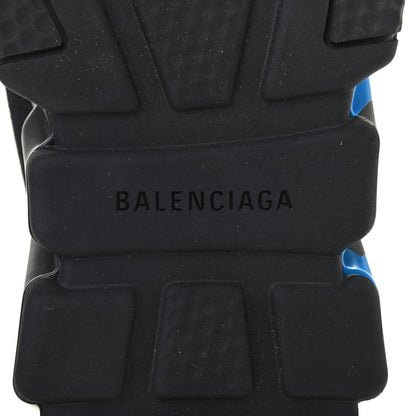 Balenciaga Neoprene Knit Mens Speed Graffiti Sneakers 43 Black Blue 6 of 8