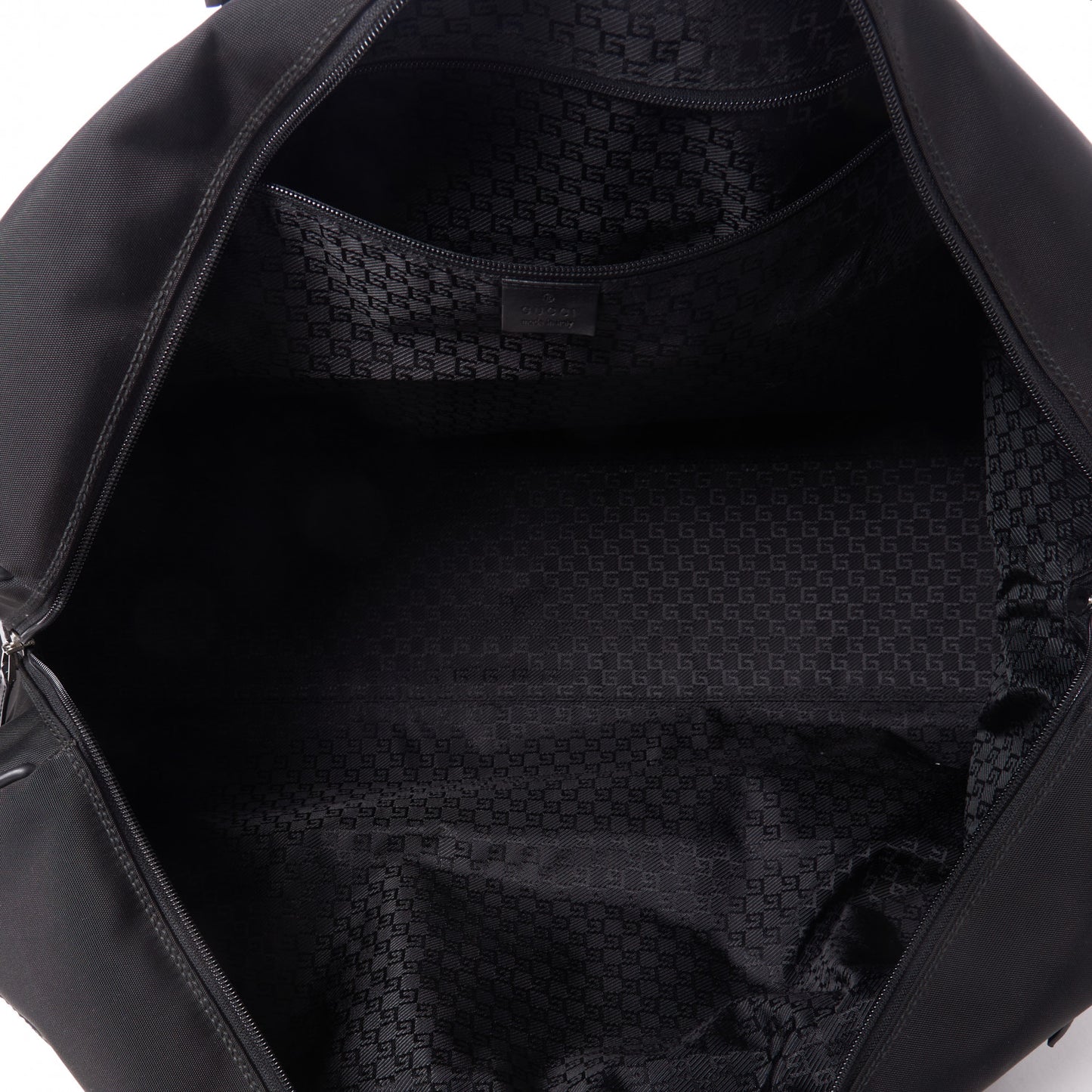 Nylon Travel Duffle Black