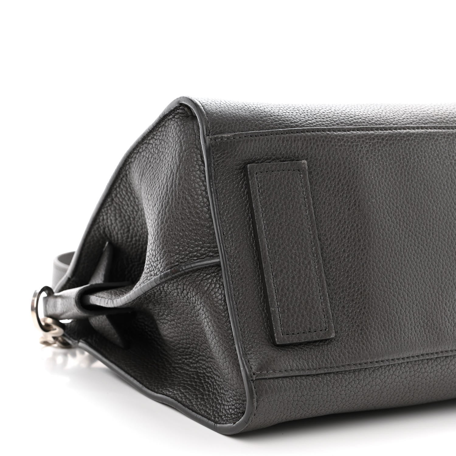 Saint Laurent Grained Calfskin Baby Sac De Jour Souple Asphalt 9 of 19