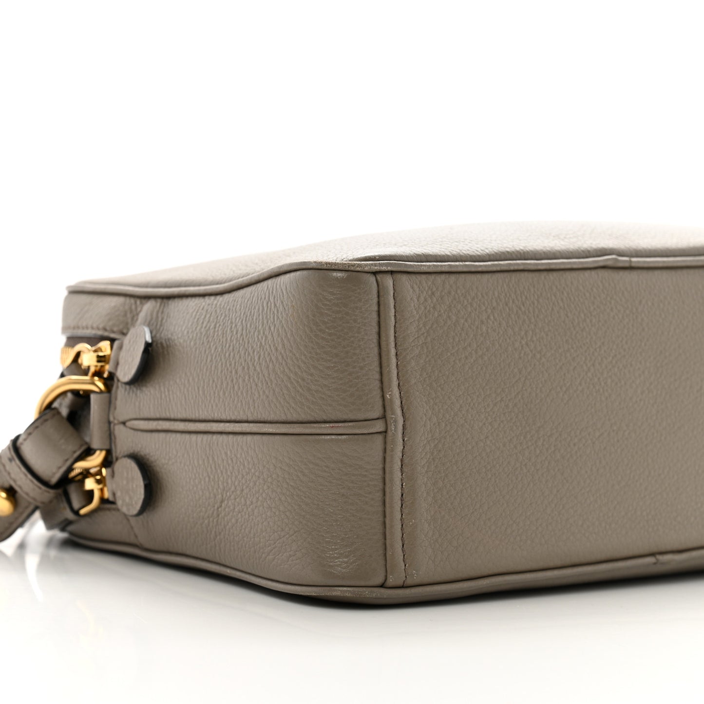 Vitello Phenix Camera Bag Argilla