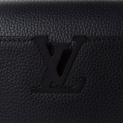 Louis Vuitton Taurillon Capucines BB Matte Black 6 of 8