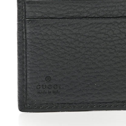 Gucci Dollar Calfskin Double G French Flap Wallet Black 6 of 8