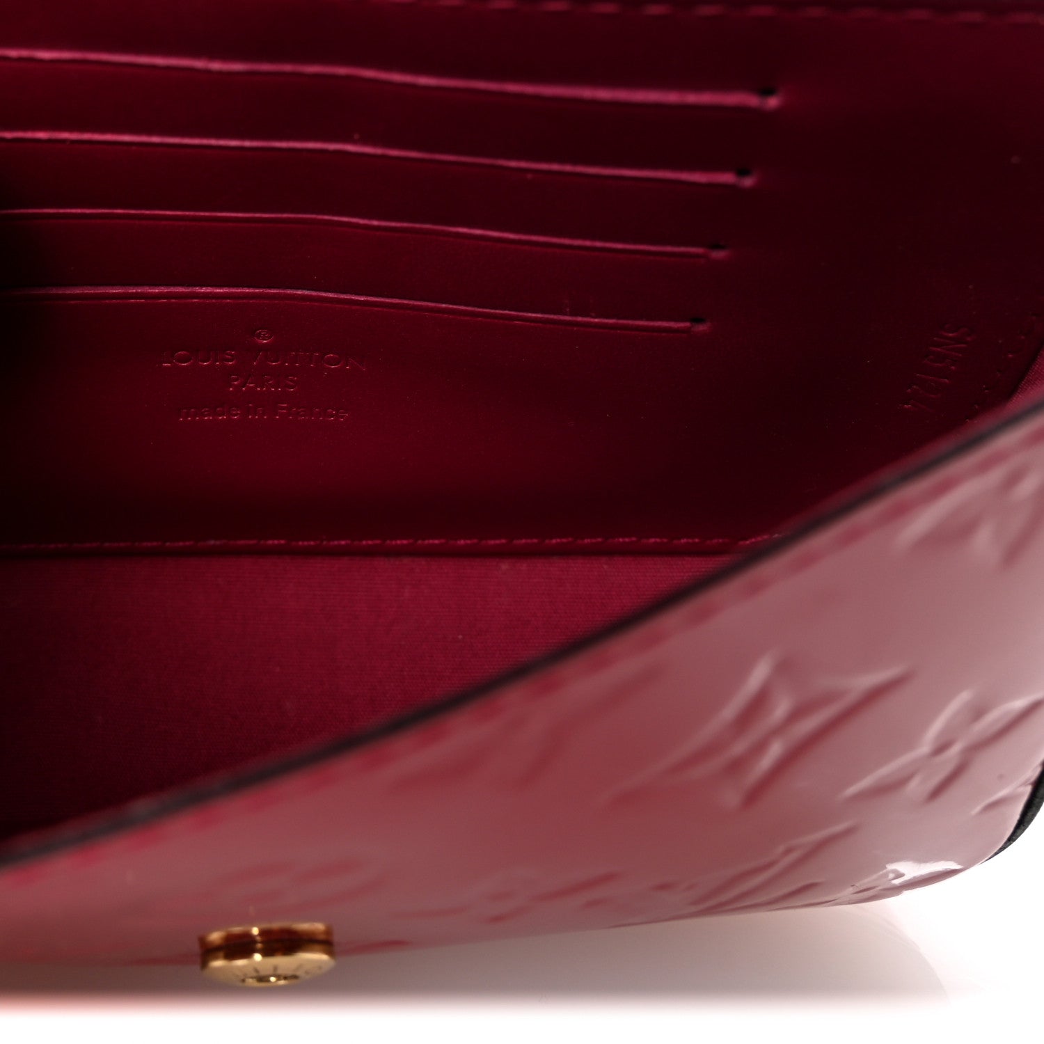 Louis Vuitton Vernis Mini Sac Lucie Rose Indien 6 of 9