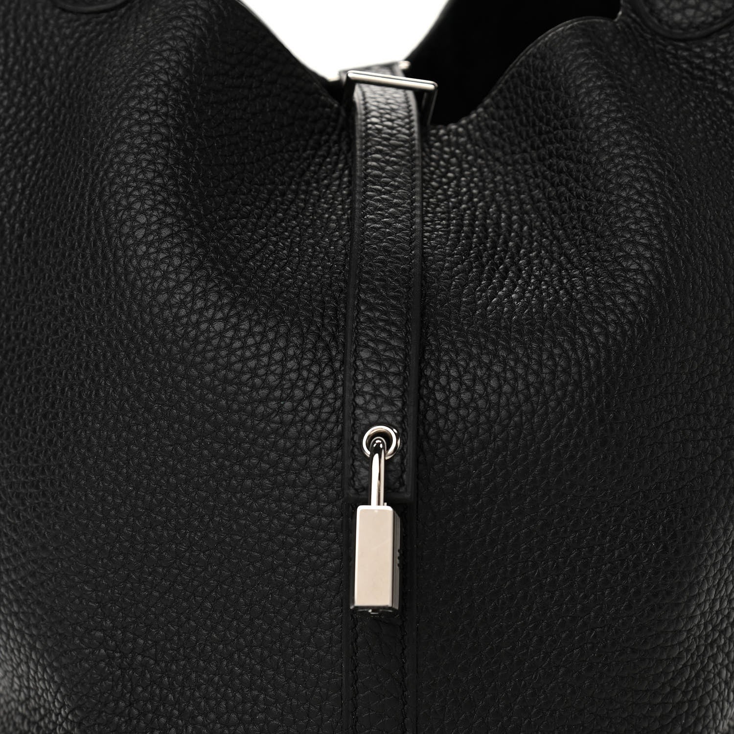 Hermes Taurillon Clemence Picotin Lock 22 MM Black 8 of 10