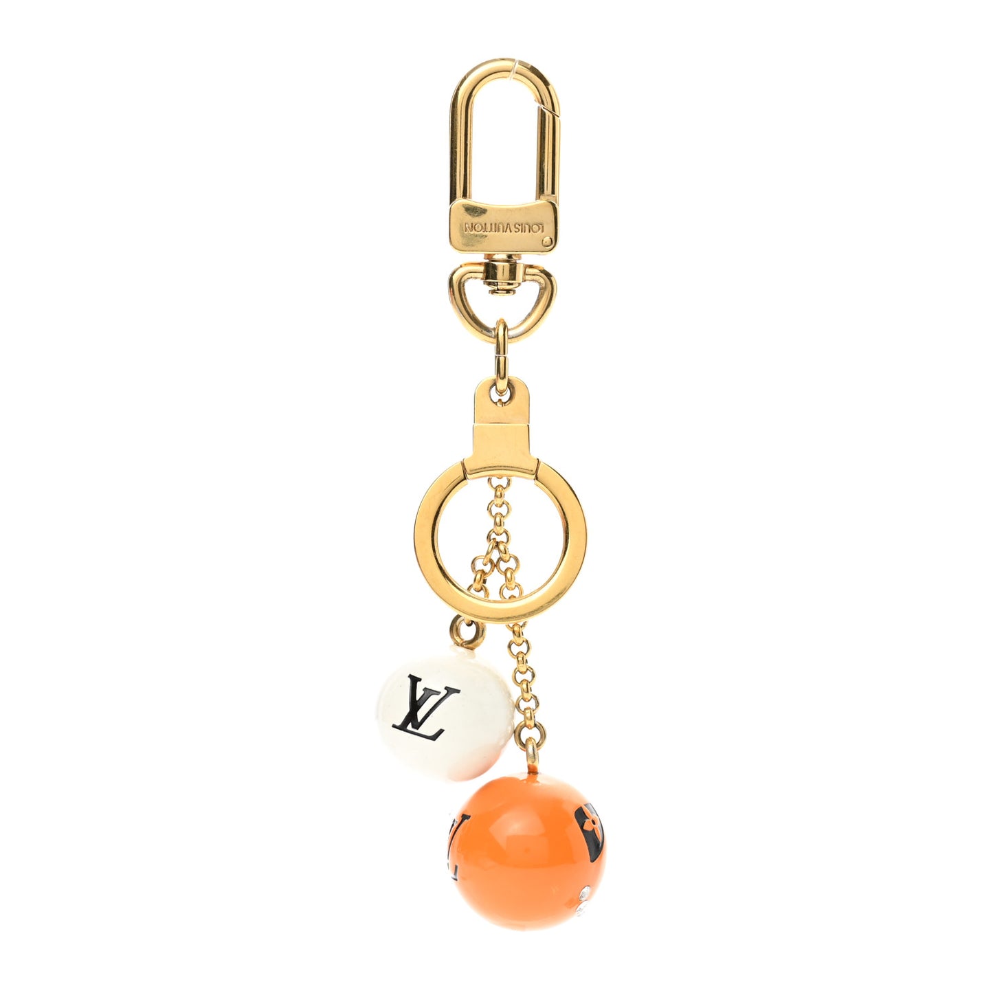 Halloween Jack and Lucie Key Holder Orange