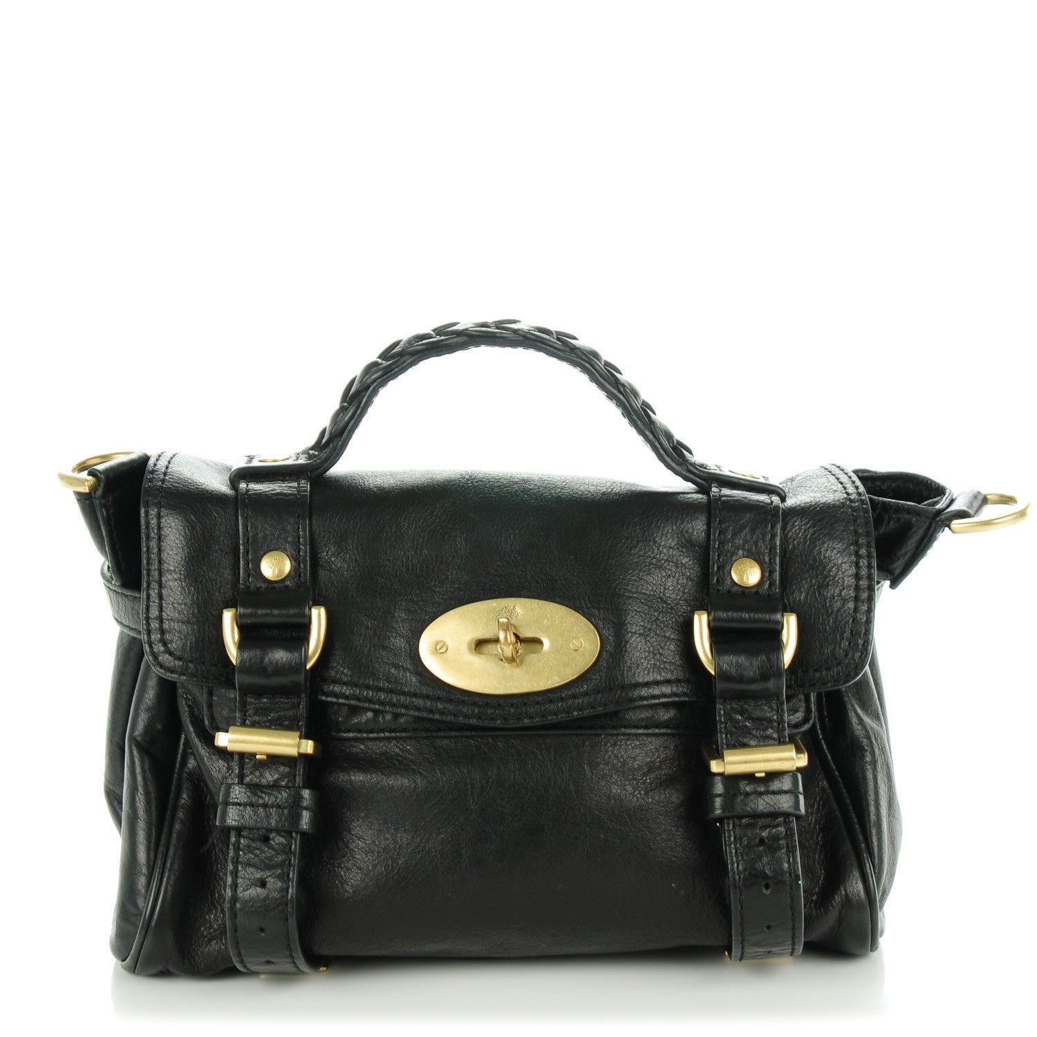 Mulberry Soft Buffalo Mini Alexa Black 1 of 8