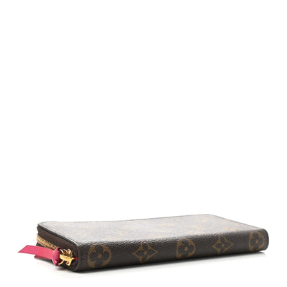 Louis Vuitton Monogram Clemence Wallet Fuchsia 4 of 7