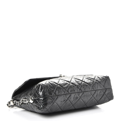 Chanel Crackled Aged Calfskin Big Bang Flap Black 4 of 8