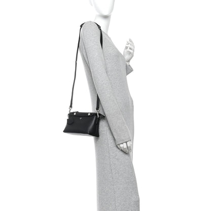Fendi Vitello Dolce Mini By The Way Boston Bag Black 2 of 10