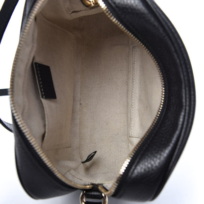 Gucci Pebbled Calfskin Small Soho Disco Bag Black 5 of 10