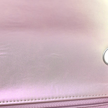 Chanel Iridescent Lambskin Quilted Mini Square Flap Pink 11 of 12