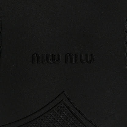 Miu Miu Vitello Deco Penny Loafer 39 Argento 7 of 10