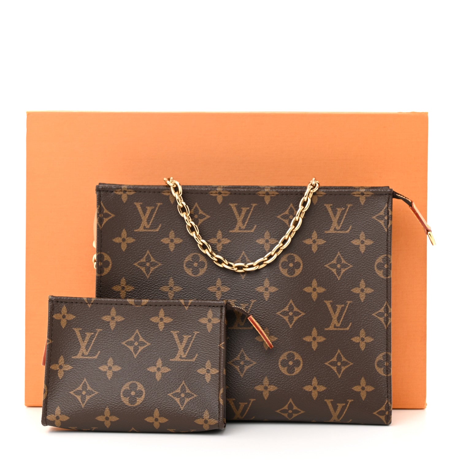 Louis Vuitton Monogram Toiletry Pouch On Chain 11 of 11