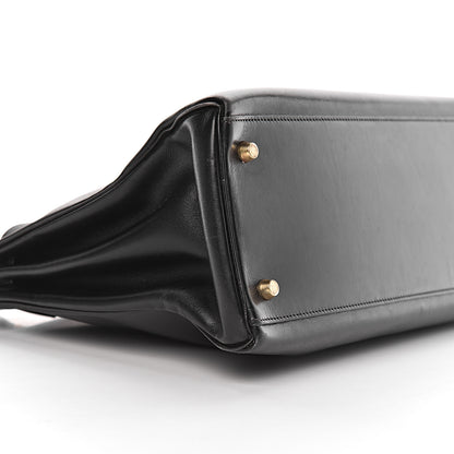 Hermes Box Kelly Retourne 35 Black 36 of 37