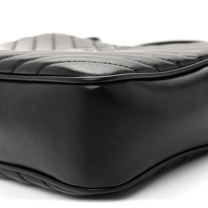 Saint Laurent Calfskin Matelasse Monogram Lou Camera Bag Black 10 of 10