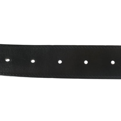 Hermes Swift Togo 32mm H Belt 90 Black Gold 4 of 6