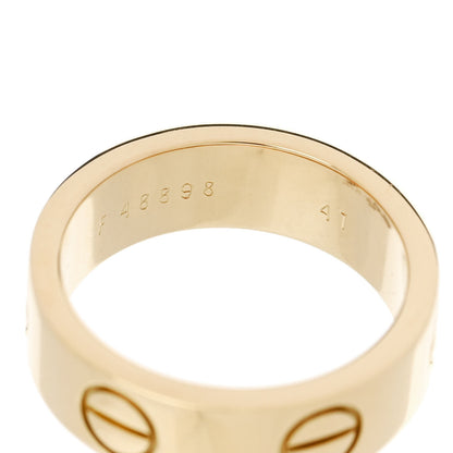 Cartier 18K Yellow Gold 5.5mm LOVE Ring 47 4 5 of 5