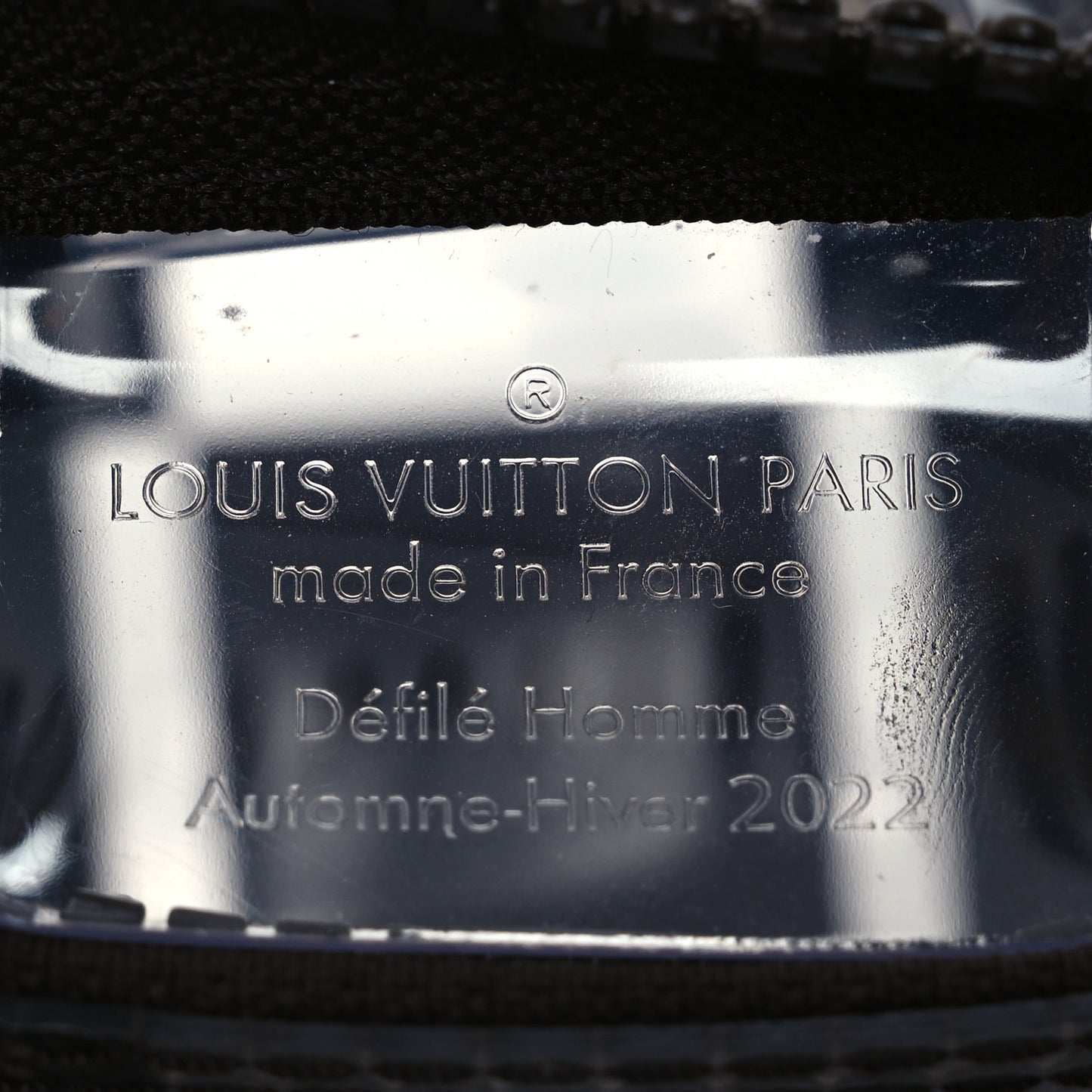 PVC Monogram Chess Keepall Bandouliere 25
