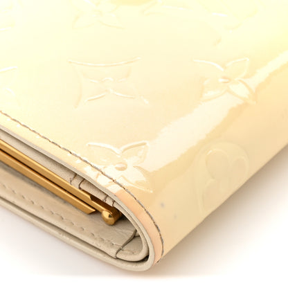 Louis Vuitton Vernis French Purse Wallet Perle 17 of 28